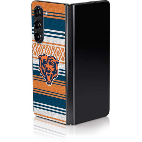 NFL Chicago Bears Trailblazer Galaxy Z Fold5 5G Skin